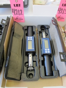 LOT (2) STURTEVANT RICHMONT EXACTA DIGITAL GAUGES (G-44) LOADING & HANDLING FEE $10-4212