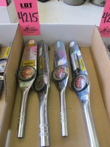LOT (5) MISC TORQUE WRENCHES (G-44) LOADING & HANDLING FEE $10-4215