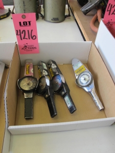 LOT (4) MISC TORQUE WRENCHES (G-44) LOADING & HANDLING FEE $10-4216