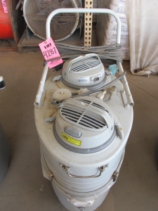 NILFISK PORTABLE AIR FILTRATION SYSTEM (G-40 OUTSIDE) LOADING & HANDLING FEE $10-4287