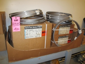 LOT SANDVIK 1/2" & 1" BANDSAW BLADES (G-30) LOADING & HANDLING FEE $10-4335