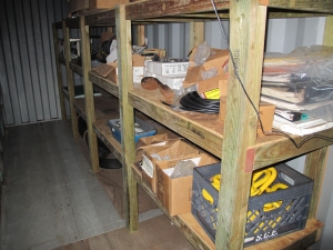 CONTENTS OF 8'X8'X20' STORAGE CONTAINER: "WOW" HIGH END BAR & FLAT STOCK 1/8" UP TO 2" BRASS, COPPER, STAINLESS 'TO MUCH TO LIST YOU NEED TO SEE THIS LOT" ALSO REBAR DIAMOND PLATE 7 (6) LISTA HEAVY DUTY CABINETS W/ CONTENTS….DID I SAY "WOW" (G-21 FENCED AREA/#22) (TO BE PURCHASED ONLY BY AN INSURED BUYER, TO BE LOADED BY HAND. NO FORKLIFT USE ALLOWED.)-4406