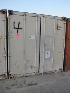 8'X8'X20' STORAGE CONTAINER WITH CONTENTS: MISC. NUTS, BOLTS & ELECTRICAL SUPPLIES (G-20/#4) LOADING & HANDLING FEE $400-4410