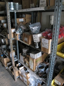 8'X8'X20' STORAGE CONTAINER WITH CONTENTS: "ELECTRICIANS DREAM III" LARGE QUANTITY OF: CONDUIT, HANGERS, ADAPTERS, POWER STRUT, HOFFMAN ELECTRICAL ENCLOSURES, COUPLINGS, FLEXIBLE CONDUIT CONNECTORS, FLEX HANGERS, APPLETON ELECTRICAL BOXES, FITTINGS, PLUS SO MUCH MORE. (G-20/#7) LOADING & HANDLING FEE $400-4411