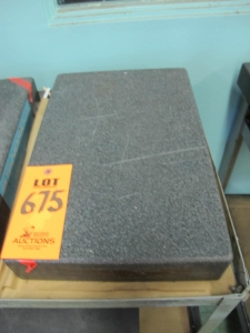 GRANITE BLOCK, DIMENSIONS 18" X 12" X 3"-675